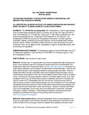 Sweepstakes Promotion Period .